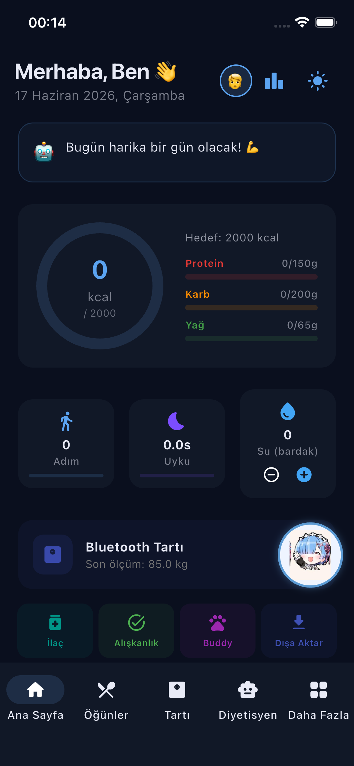 Sağlıklı Yaşam & Beslenme Asistanı screenshot 1